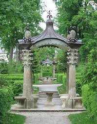 Indianische Pavillons Veitshochheim Hofgarten Traumgarten