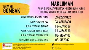 Fasiliti pergigian memberi perkhidmatan dalam pelbagai aspek seperti promosi, pencegahan, rawatan dan jabatan kesihatan negeri selangor tingkat 9, 10, 11, 14, 17 & 18, no 1 wisma sunway, jalan tengku ampuan zabedah c 9/c, seksyen 9, 40100 shah alam. Bahagian Kesihatan Pergigian Selangor Home Facebook