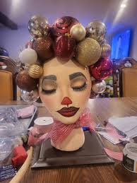 Not everything is from dollar tree (I'm a huge thrift shopper) but a  majority is or could be 🤗 I had so much fun making her. She's been donated  to a family