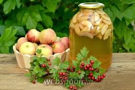 компот из яблок на зиму на 3х литровую банку Kompot Assorti Iz Yablok Nektarinov I Sliv Recept S Foto Yabloki Yagody Frukty
