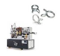 Double Wire Spring Hose Clamp Multislide Forming Machine