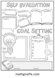 Goal Setting For Middle School Student Goal Setting Sheet Goal Setting For Students Student Goals