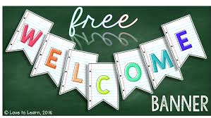 Dress Up Your Classroom With This Free Printable Welcome Pennant Banner Welcome Banners Welcome Banner Printable Classroom Banner