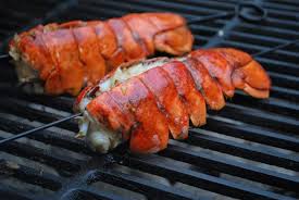 Turn the tails over and spoon a generous tablespoon of herbed butter onto the butterflied meat. How To Grill Lobster Tails Coopers Seafood House