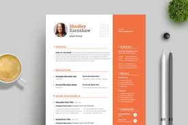 Here are some of the best cover letter examples, including one submitted to us at hubspot. Clean Resume Cover Letter Cv With Orange Sidebar Plantilla Del Curriculum Vitae Pixwork Poweredtemplate Com