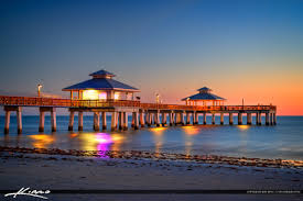 Hours may change under current circumstances Fishing Pier Fort Myers Beach Sunset Hdr Photography By Captain Kimo