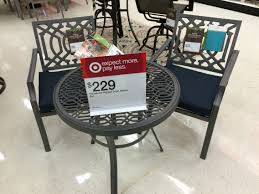 Harper Collection Bistro Set At Target 229 00 Metal Patio Furniture Outdoor Patio Design Target Bistro Set Outdoor Decor Design