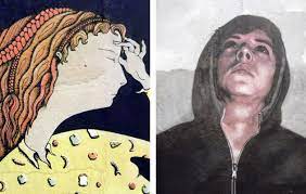 Artist with work not without scars. Simone Zeffiro Meets The Uk Based Visual Artist Catherine Thomas
