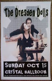 High quality dresden dolls gifts and merchandise. Dresden Dolls 2006 Gig Poster Portland Oregon Concert
