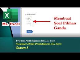 Maybe you would like to learn more about one of these? Membuat Soal Pilihan Ganda Media Pembelajaran Ms Excel Season 8 Youtube