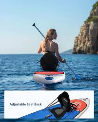 We did not find results for: Buy Cooyes Premium Inflatable Stand Up Paddle Board 6 Inches Thick With Sup Accessories Backpack Dry Bag Adjustable Kayak Seat Large Fin Leash Paddle And Pump Standing Boat For Youth