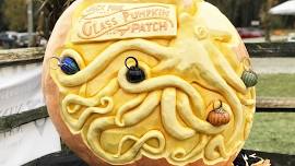 Squashcarver at the 7th Annual Jack Pine Glass Pumpkin Festival