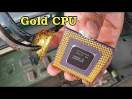 How To Recycle Gold From Cpu Computer Scrap Value Of Gold In Cpu Ceramic Processors Pins Chip Youtube Recycled Gold Electronic Scrap Gold Value