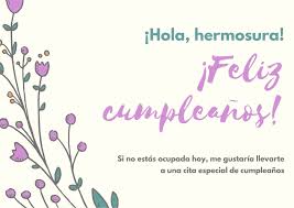 Deja que tu mamá, tu novio, tu mejor. Crea Tarjetas De Cumpleanos Gratis Personalizadas Canva