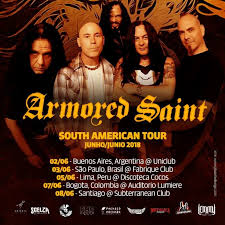 Colombia vs peru probable starting lineup. Armored Saint On Twitter New Updated Flyer For Thearmoredsaint South American Dates 2018 Jun 02 Uniclub Buenos Aires Argentina Jun 03 Fabrique Club Sao Paulo Brazil Jun 05