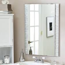 It will add a unique texture to your. Simple Mirror For Classic Bathroom Decor Ideas With Chrome Finished Layjao