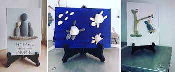 Les galets sont d'une beauté éphémère terriblement relaxant pour. Creation De Tableaux Bois Flottes Galets Home Facebook