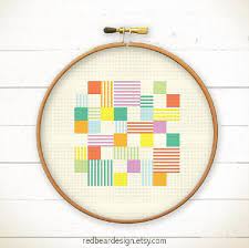 And now also in cross stitch i simply love the idea and decided to try a minimalist cross stitch design. Geometric Cross Stitch Pattern Play With Squares N Line Etsy Cross Stitch Geometric Cross Stitch Patterns Modern Cross Stitch