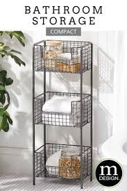 Enjoy free shipping on most stuff, even big stuff. 3 Tier Metal Wire Free Standing Bathroom Storage Shelf Bathroom Storage Storage Shelves Bathroom Shelving Unit