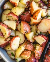 French Potato Salad Recipe French Potato Salad French Potatoes Salad Recipes With Bacon