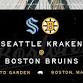 Boston Bruins vs. Seattle Kraken event image