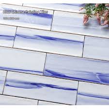 3 | high gloss and matte subway tile. China Waterproof Kitchen Backsplash Wall 10x30cm 4 X12 Glossy Rough Surface Glazed Blue Subway Tiles China Wall Tile Ceramic Wall Tile