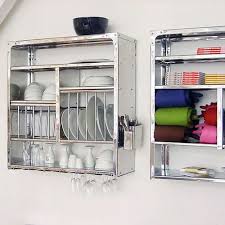 Egouttoir Rangement Vaisselle Mural En Inox Tse Tse Decoclico Rangement Vaisselle Rangement Cuisine Egouttoir