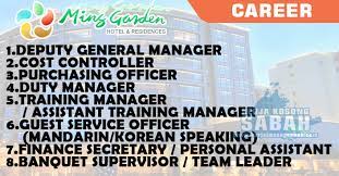 Lorong ming garden jalan coastal, kota kinabalu, malaysia. Job Vacancy Career Opportunities Ming Garden Hotel Jawatan Kosong Terkini Negeri Sabah
