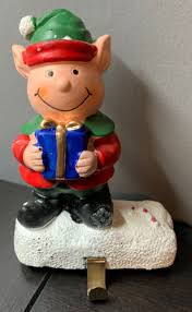 27" Large New Natural Fair Isle Knit Snowflakes Christmas  Stocking,Red,Knitted