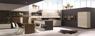 Alno light wood kitchen cabinets with lighted hafele glass tambor door uppers al cabinet remodel contemporary. Matt Lacquer And High Gloss Lacquer For A Beautiful Contrast Interior Design Furniture Custom Kitchens Design Furniture