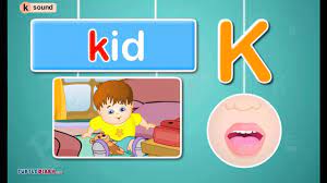 I am a music teacher, so haven't been taught when or how to teach letter. Letter K Sound Phonics By Turtlediary Youtube