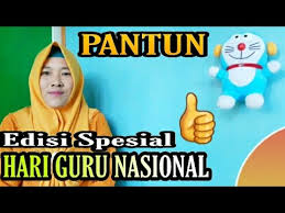 Orang jawa mencari benang, mencari benang di atas bukit; Pantun Nasehat Edisi Hari Guru Nasional Oleh Amrina Rosyada S Pd Youtube