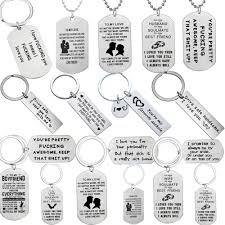 The best way to stay in touch with mom when you're both some distance from each other. Christmas Gift For Mom Dad Son Daughter Best Friend Necklace Key Chain Pendant Costume Jewellery Jewellery Watches