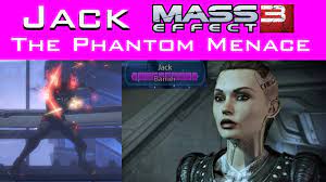 Cerberus Turns Jack into a Phantom (SECRETS of Mass Effect 3) - YouTube