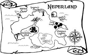 Map Of Neverland Large Pirate Coloring Pages Neverland Map Coloring Pages Inspirational