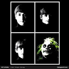 Factory has released the animated series on dvd in 2013. Beetlejuice Infiltrates The Beatles At Ript Today 10 For The Tee Today Only Beetlejuice Music Tshirts The Beatles