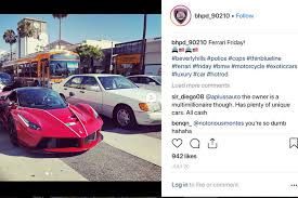X8924 back to the future time machine: Beverly Hills Cops Slam Supercar Drivers On Instagram Carbuzz