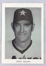 1984 Jerry Walker, Houston Astros Team Issue Photo
