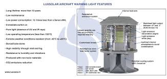 Icao Standartlarina Uygun Luxsolar Ucak Ikaz Lambalari Lamba Hava Tasiti Ucak