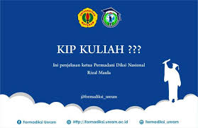 Pendaftaran program kartu indonesia pintar (kip) kuliah iain surakarta. Kip Kuliah Ini Penjelasan Rizal Maula