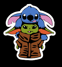 Wallpaper of stitch wallpaper for fans of lilo & stitch 5446550. Baby Yoda And Stitch Inspired Disney Vinyl Waterproof Sticker Birthdaygifts Bumperstickers Babyyodas Cute Disney Drawings Cute Cartoon Drawings Yoda Sticker