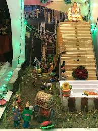 Pin By Jananei Selvakumar On Dusheera Holiday Decor Homemade Dolls Christmas Tree