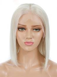 $62.99$62.99 ($62.99/count) 5% coupon applied at checkout. 60 Platinum Blonde Short Bob 13x4 Lace Front Human Hair Wigs For Whit