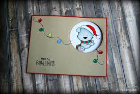 A place where card making youtubers can post links to their videos and viewers can easily scroll to pick videos to watch from a variety of card makers. J L Webster Creations Peek A Boo Christmas Card