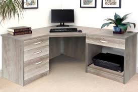 1000 x 1000 jpeg 122 кб. Small Office Corner Desk Set With 3 1 Drawers Printer Shelf Grey Nebraska Furniture At Work