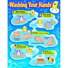 Funkn Education With Hand Washing Posters Show Them How