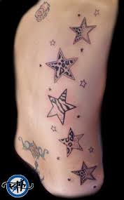 Animal Print Stars Session 1 Tattoo Picture Leopard Print Tattoos Animal Print Tattoo Star Tattoo Designs