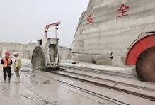 Stone mining method-double blade cutting stone machine saw ...