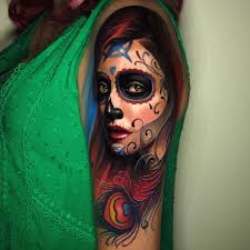 Yesterday was Dia De Los Muerto's and I figured I would post some tattoos  And art work I've made over the years of this special Mexican holiday that  is now celebrated all