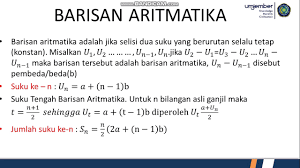 Barisan Geometri Dan Aritmatika Beserta Contoh Soal Xii Youtube